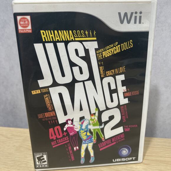 Just Dance 2 (Nintendo Wii, 2010) CIB - Tested - Ubisoft - Works Great - Picture 1 of 5